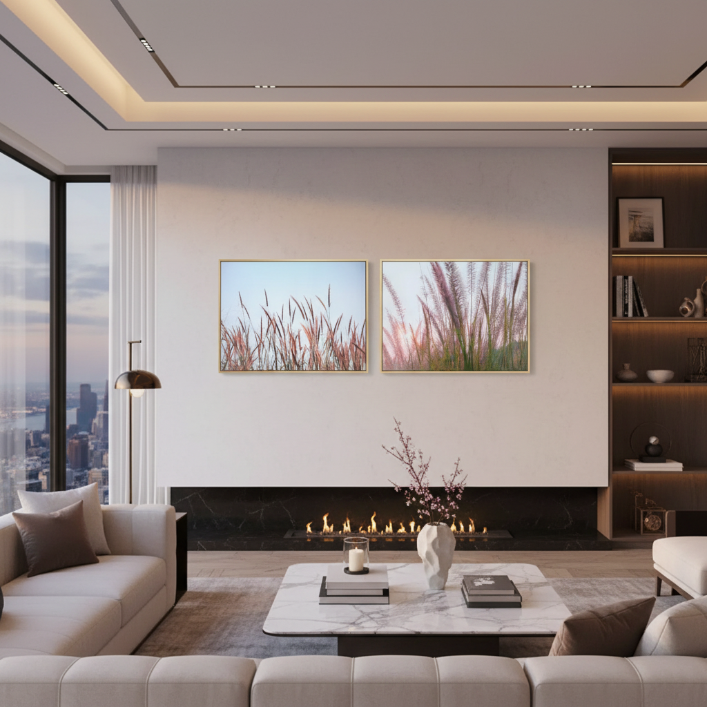 Canvas Wall Sign Sway Design 24 X 18 Decorative Wall Art - Set of 2