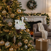 Train Christmas Ornament Set of 12 – Holiday Tree Decoration