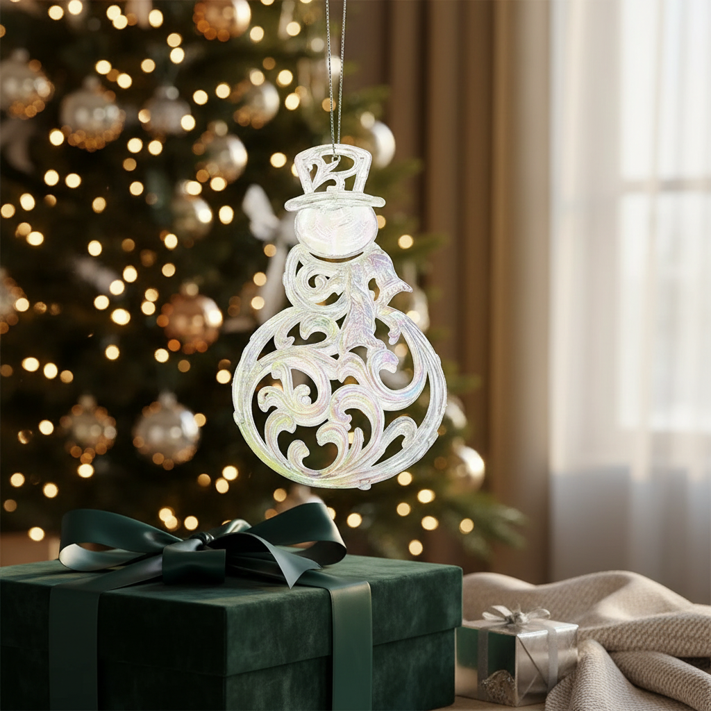 Snowman Ornament - Set of 12