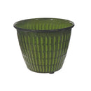 6" Vibrant Verde Round Planter - Set of 2