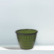6 Inch Vibrant Verde Round Planter, Modern Indoor Outdoor Plant Pot, Decorative Flower Container, Set of 2