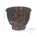 6" Classic Oasis Round Planter - Set of 2