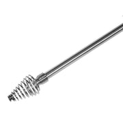 16/19Mm Metal Drape Pole Set (Spring - Nickel) (28-48)