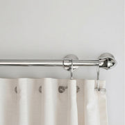Adjustable 5/8" Chrome Cafe Rod, Fits 66 to 120 Inches