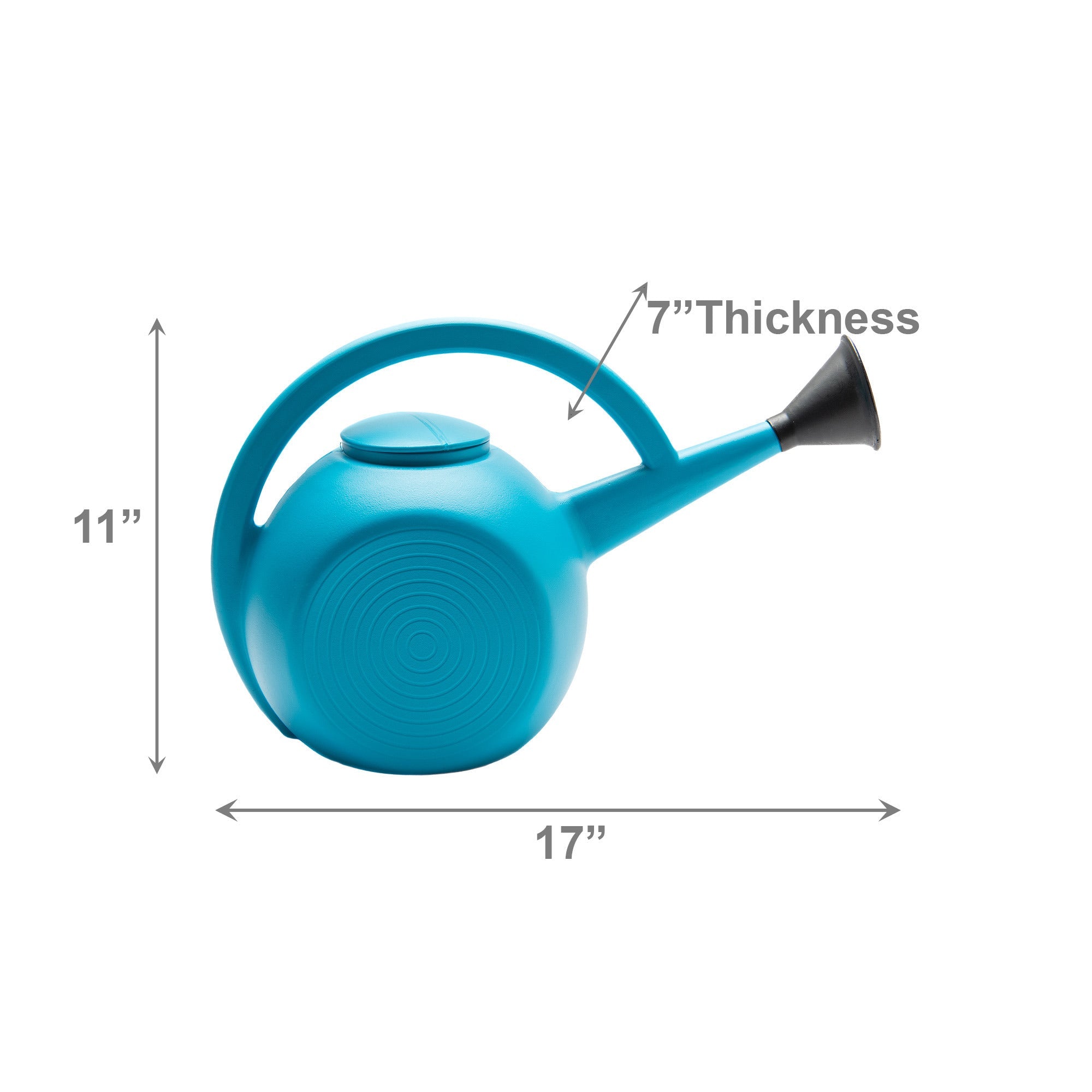 Blue Plastic Watering Can