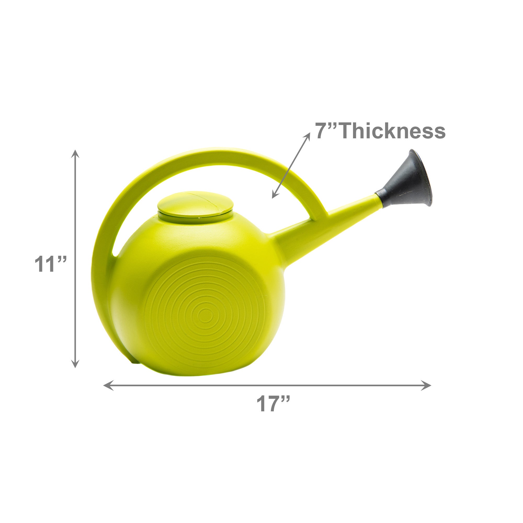 Lime Green Plastic Watering Can