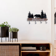 Metal 4-Hook Forest Hanger – Bienvenue Design, Wall Organizer, Home Entryway