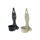Tealight Holder Yoga Pose Balancing Butterfly - Set of 2