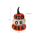 Felt 3 Layer Pumpkin (Trick Or Treat) Décor