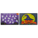 Pp Reversible Placemat Multy Ghost and Pumpkin - Set of 12