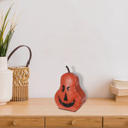 5.71" Metal Halloween Pumpkin Decoration – Fall Table Decor