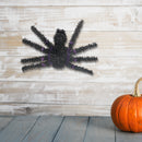 Black Spider Tinsel Ornament - Set of 2