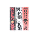 Wooden Halloween Wall Sign - Set of 3