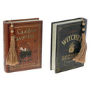 Wooden Witches Book Block (Asstd) - Set of 2