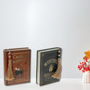 Wooden Witches Book Block (Asstd) - Set of 2
