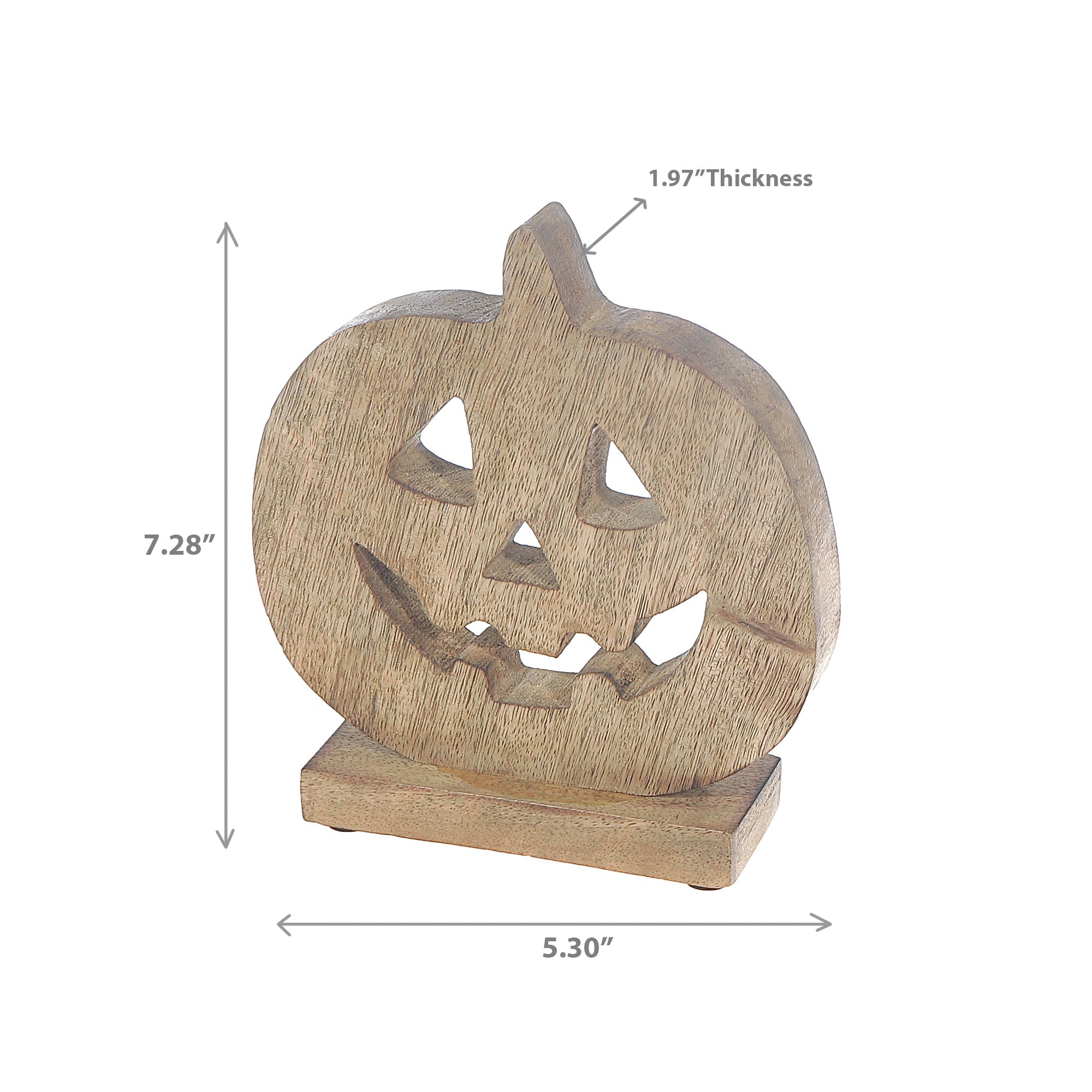 Halloween Pumpkin Decor Stand – Halloween Tabletop Decoration, Fall Accent, Festive Seasonal Decor