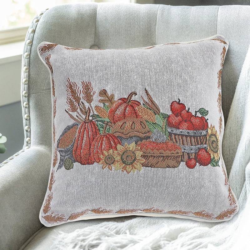 Tapestry Cushion (Fresh Baked Pies) (18 X 18) - Set of 2