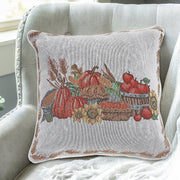 Tapestry Fresh Baked Pies Cushion 18 Inches by 18 Inches - Set of 2, Christmas Pillow, Kitchen Decor, Holiday Throw