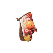 14" Oven Mitts 2 Piece Pumpkin Apple, Fall Harvest, Holiday Decor- Set of 2