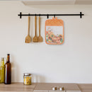 Pot Holder With Pocket (Pumpkin) - Set of 6