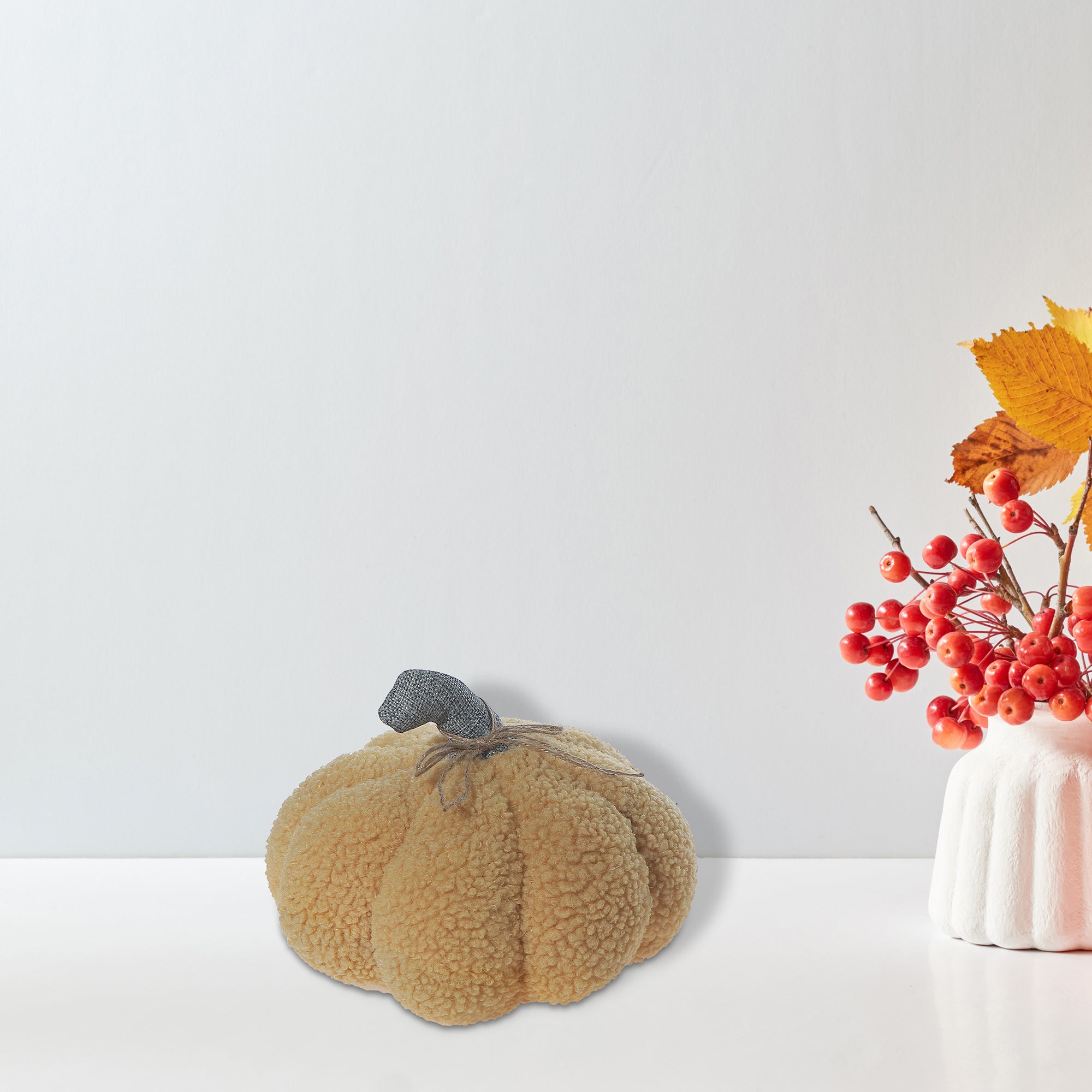 Pumpkin Door Stopper – Halloween & Fall Home Décor, Autumn Decoration, Festive Door Wedge