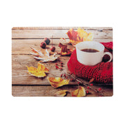 Plastic Placemat Cozy Coffee, Placemat, Holiday Decor- Set of 12