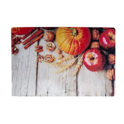 Plastic Placemat Pumpkin Apple, Fall Harvest, Placemat, Holiday Decor