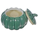 14Oz Pumpkin Jar Scented Candle (Green) (Pumpkin)
