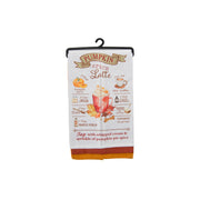 Kitchen Towel Set of 3 Piece Pumpkin Latte/Solid/Waffle, Fall Harvest, Kitchen Towel, Holiday Decor