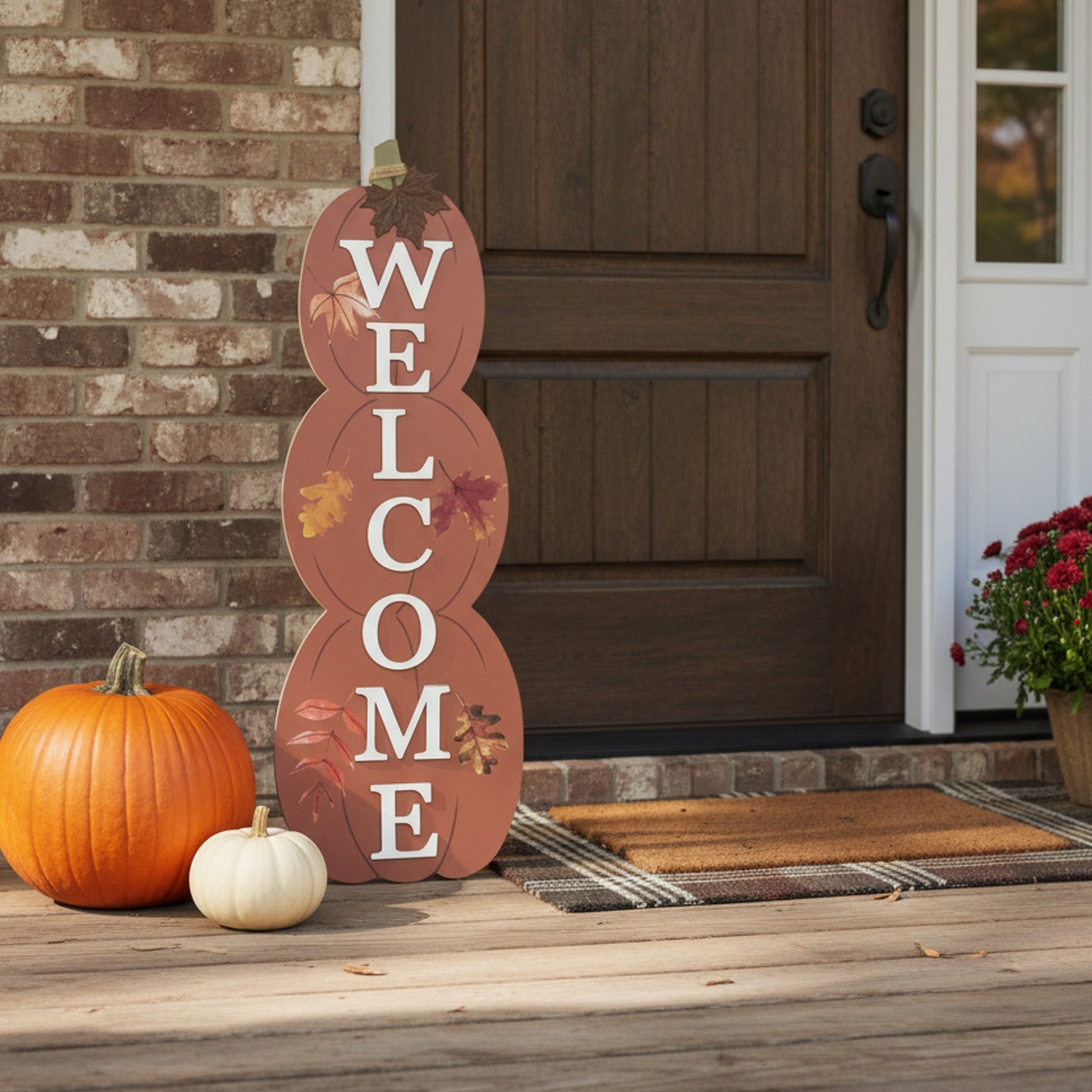 MDF Porch Sign Welcome, Wall Decor, Holiday Decor