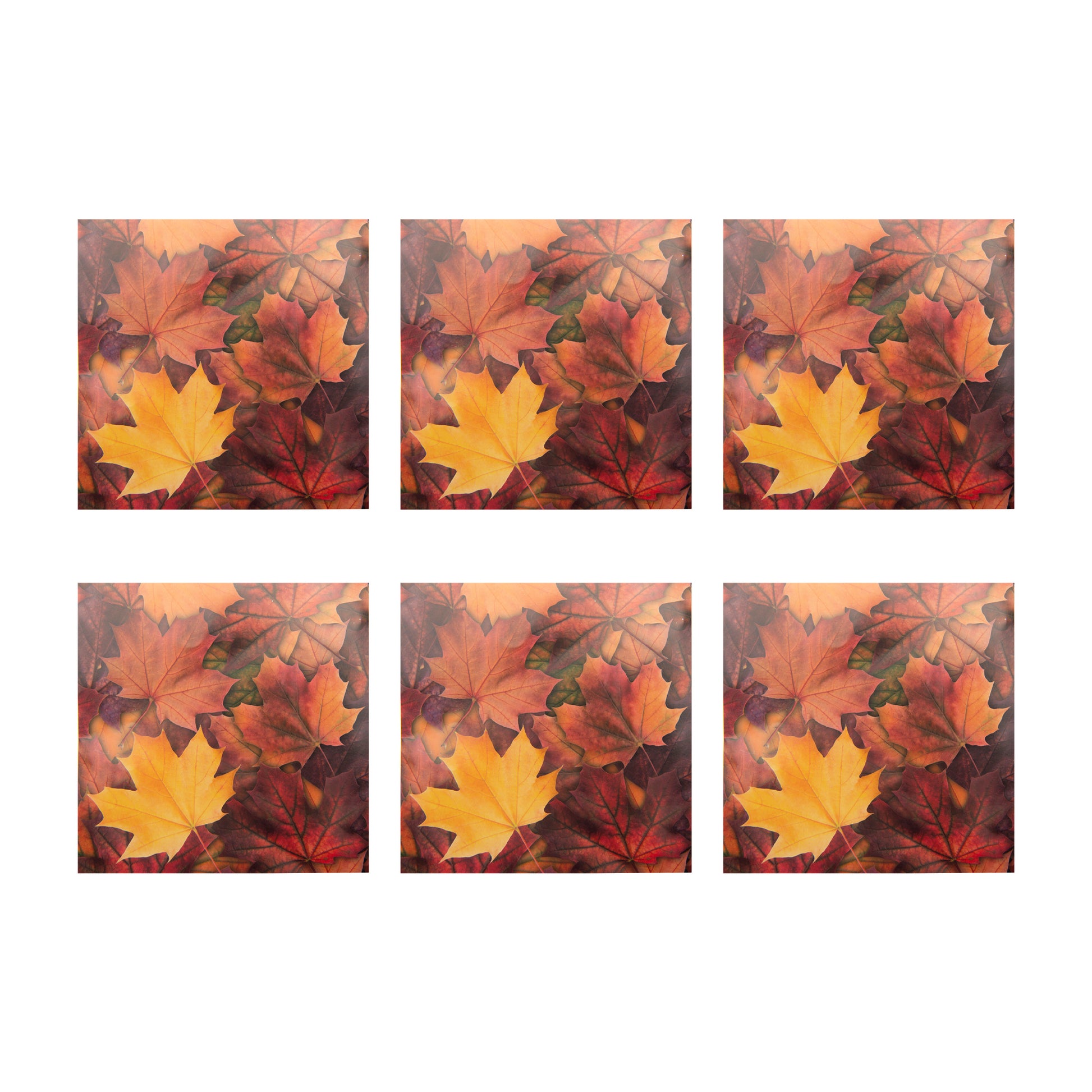 20 Pack Luncheon 3 Ply Napkin Maple Leaves, Fall Harvest, Paper Napkins, Holiday Decor- Set of 6
