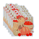 12 Pack 3 Ply Shaped Napkin (Pumpkin Apples) - Set of 6