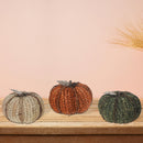 Braided Foam Pumpkin - Set of 3