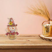 Scarecrow Plush Stander with Long Hat – Autumn & Halloween Decor