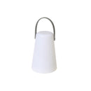 LED Outdoor Lantern WhiteGrey Handle
