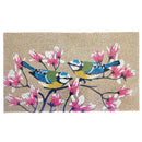 Coir Door Mat Birds In Cherry Blossom