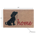 Coir Door Mat Dog Home 18 X 30