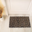 Coir Door Mat Garden Moroccan Pattern