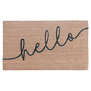 Coir Door Mat Hello