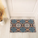 Coir Door Mat Serenity Pattern