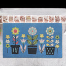 Coir Door Mat Triple Florals 18 X 30