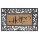 Rubber & Coir Mat Hello