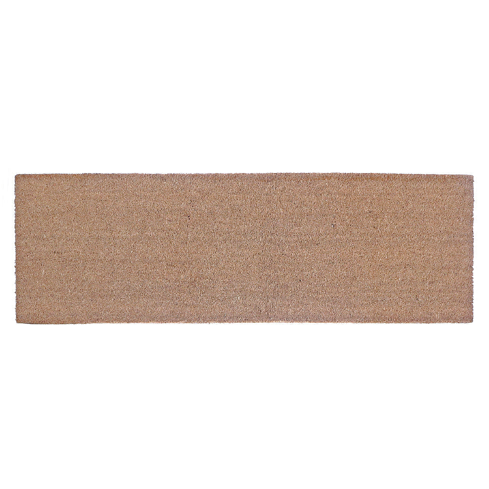 Custom Plain Coir Door Mat 16 X 48, Outdoor Door Runner Mat, Natural Coir Mat
