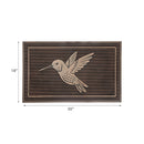 Rubber Mat Humming Bird