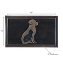 Rubber Mat Dog & Cat 18 X 30