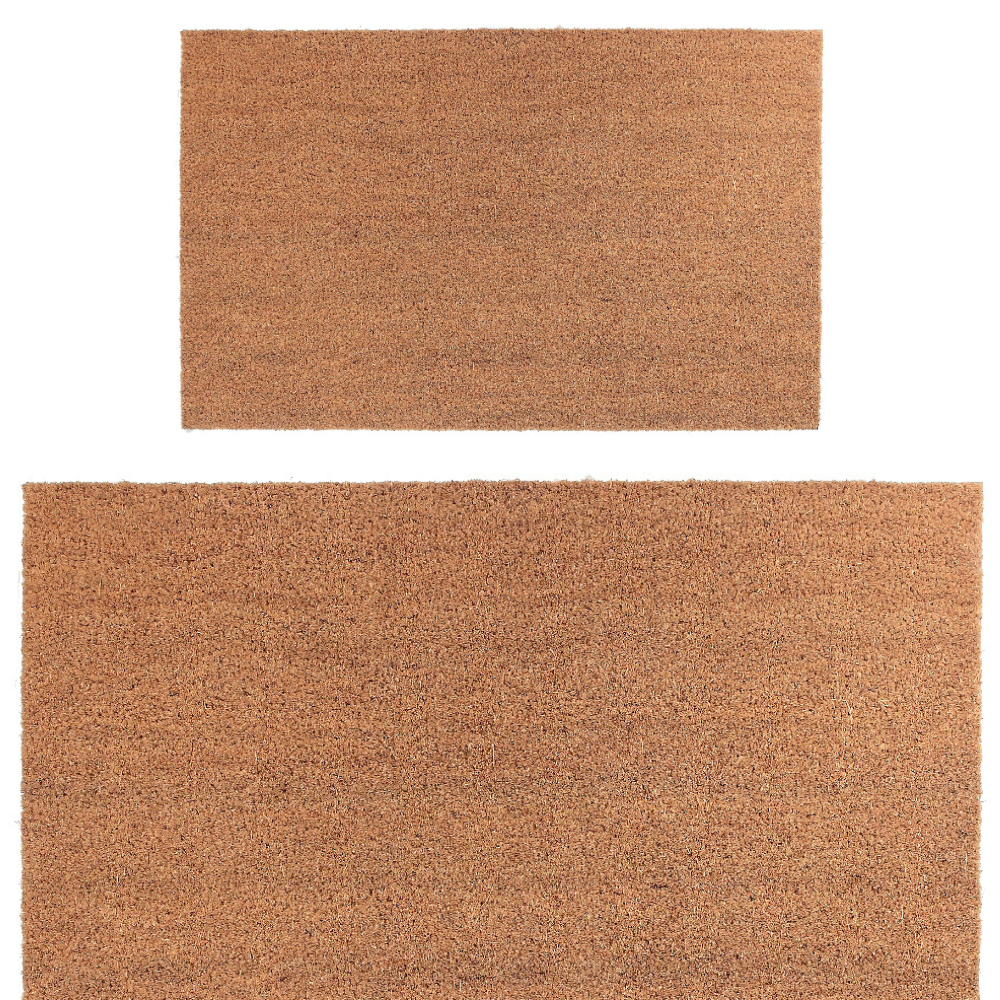 Custom Plain Coir Door Mat 24 X 36, Outdoor Entrance Mat, Natural Coir Doormat