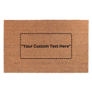 Custom Plain Coir Door Mat 24 X 36