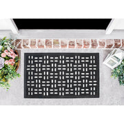 Rubber Mat Square Grid, Entryway Floor Protector, Heavy Duty Home Mat