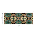 Coir Door Mat Serenity Pattern 10"X30"