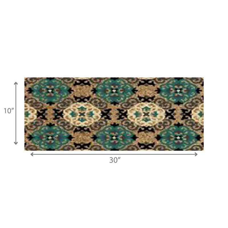 Coir Door Mat Serenity Pattern 10"X30"